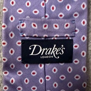 Drake’s Mens Tie British Handmade in London